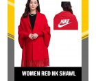 Women Red NK Shawl